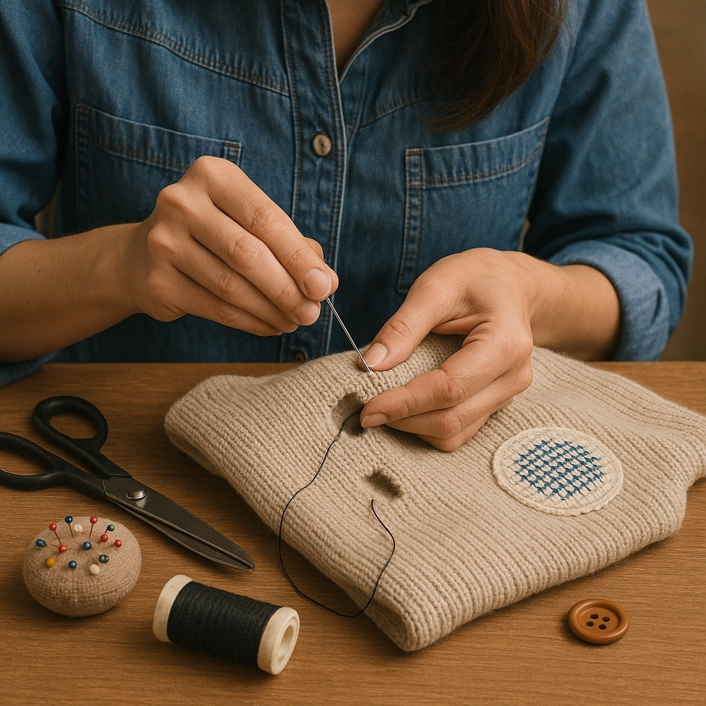 Réparer ses vêtements : Techniques de base pour débutants