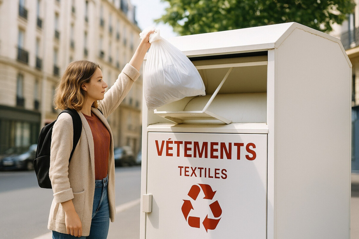 Que deviennent réellement les vêtements déposés en borne de collecte ?