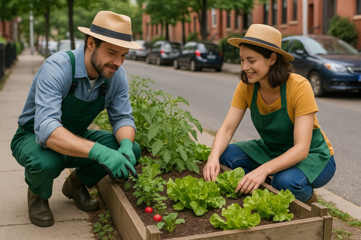 Cultiver des légumes sur un trottoir : est-ce légal, faisable et délicieux ? 🥕
