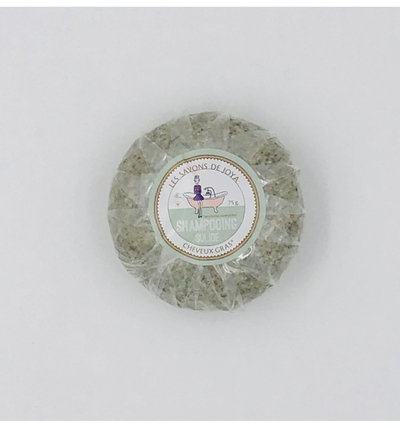 Shampoing solide pour cheveux gras sans huiles essentielles