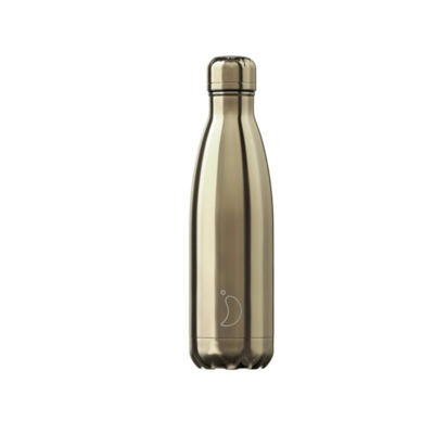Bouteille Chrome gold