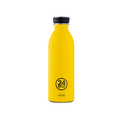 Bouteille urbaine Choromatic Collection Taxi Yellow inox