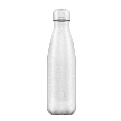 Bouteille Glitter Édition blanc 
