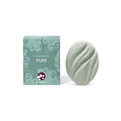 Shampoing solide Vegan PURE purifiant pour cheveux normaux 65 g