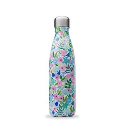 Bouteille Flora bleu