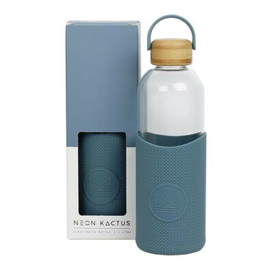 Bouteille en verre Super Sonic - Bleu 1L