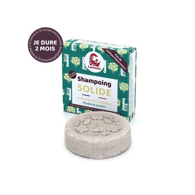 Shampoing solide poudre de pivoine - cuir chevelu sensible