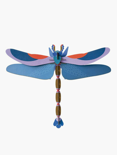 Libellule bleue