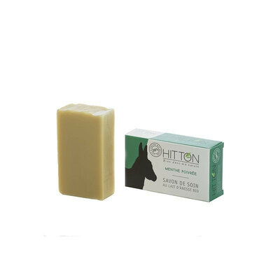Savon au lait d'ânesse et menthe poivrée