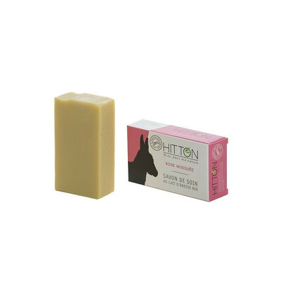 Savon au lait d'ânesse et rose musquée