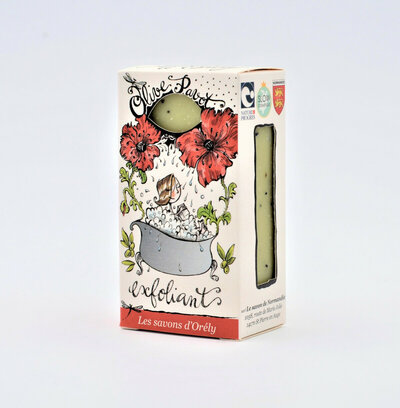 Savon olive pavot exfoliant