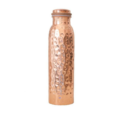 Bouteille en cuivre martelé 900 ml