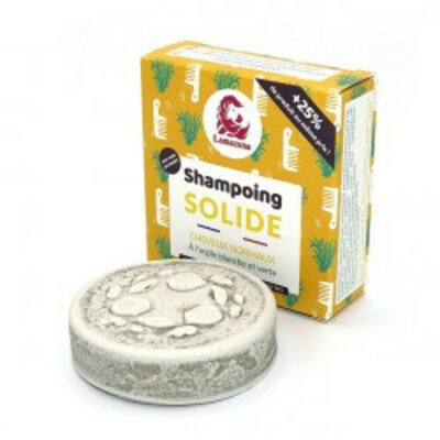 Shampoing solide pour cheveux normaux - Argile blanche et verte