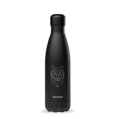 Bouteille Animal Tattoo loup 