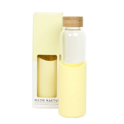 Bouteille en verre Sun is Shining - Jaune 550 ml