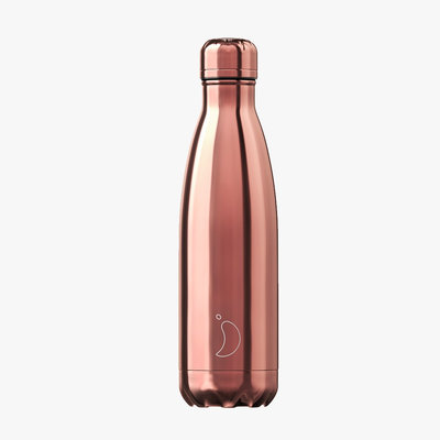 Bouteille or rose chrome - Gold rose