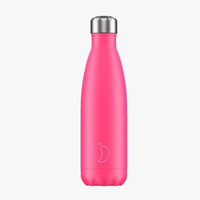 Bouteille neon rose  