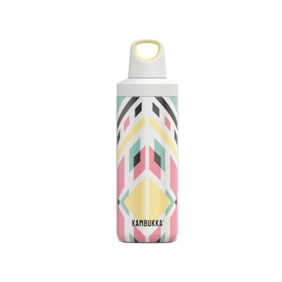 Bouteille isotherme Reno Tribal Shibori  inox et anti fuite